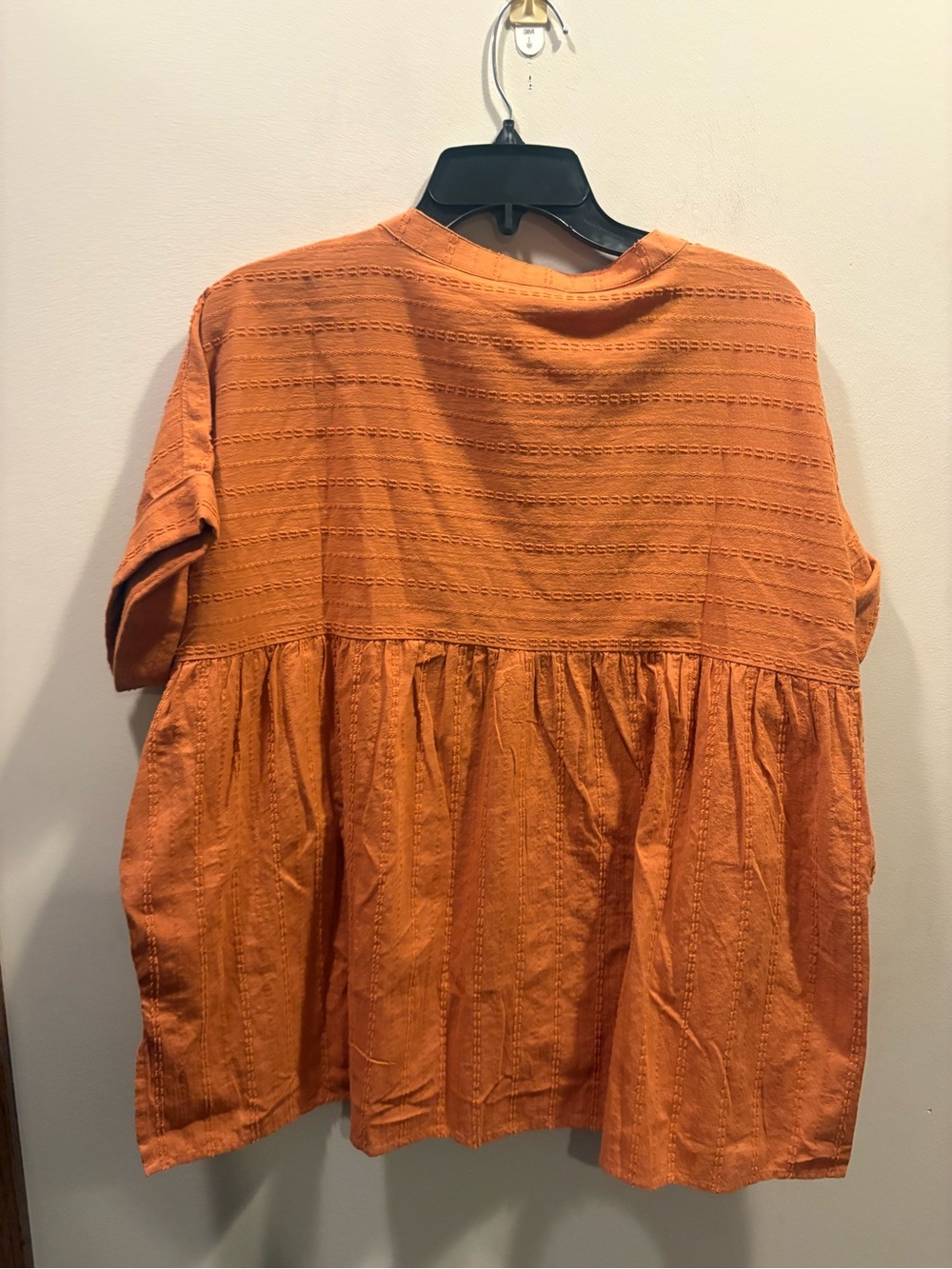 Madewell Lakeline Popover Short Sleeve Blouse - Picture 3 of 7